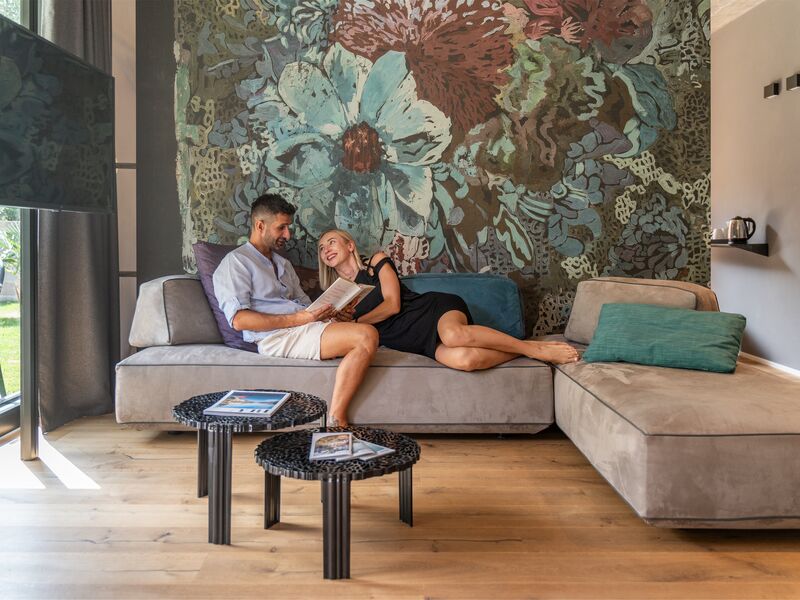 Oleeva Garda Living Suiten, Zimmer und Apartments, nur wenige Minuten vom See und Riva del Garda im Trentino entfernt Oleeva Garda Living | Suite Frantoio